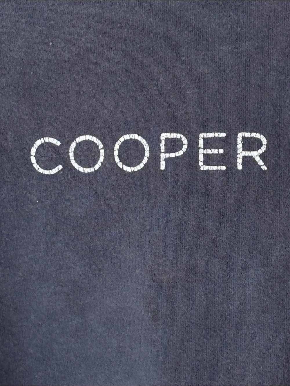 Cooper personalized Caden Lane bubble romper monogrammed navy long sleeve onesie
